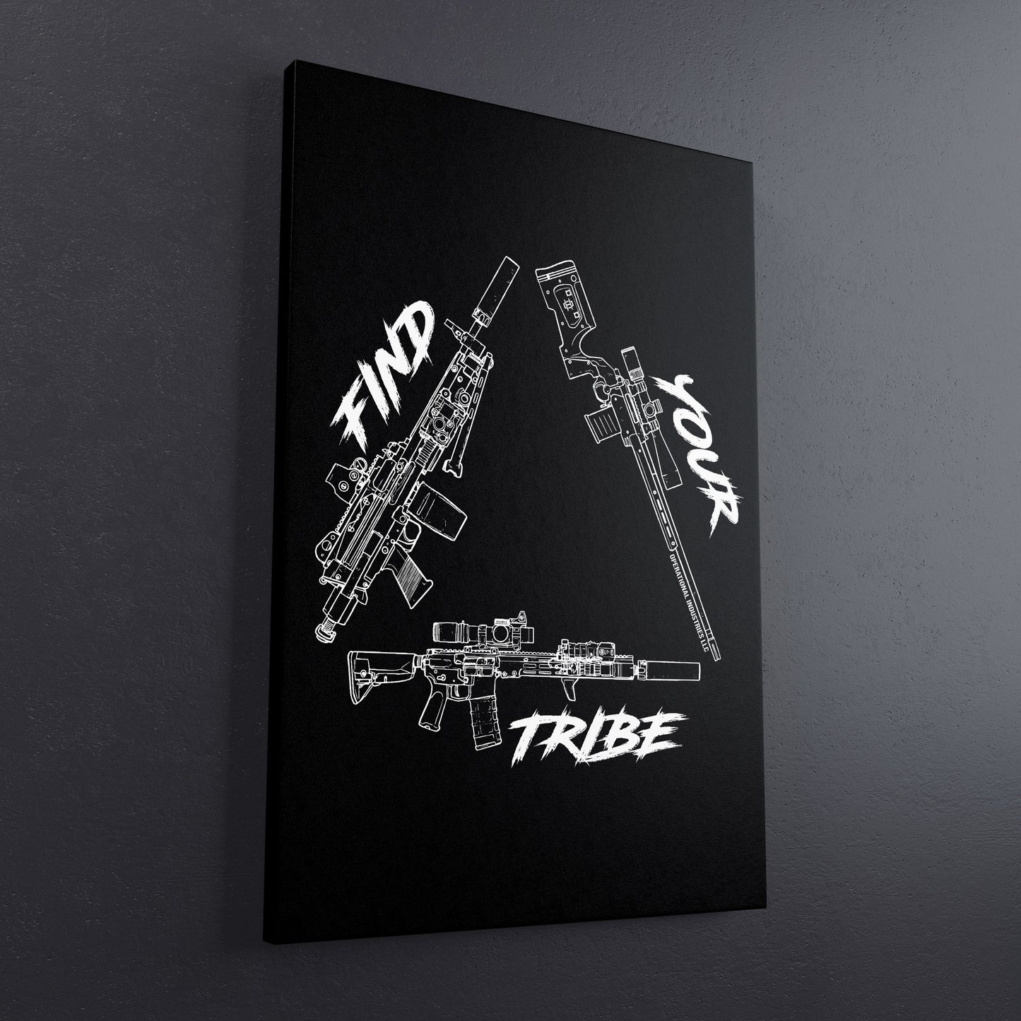 Find Your Tribe Canvas