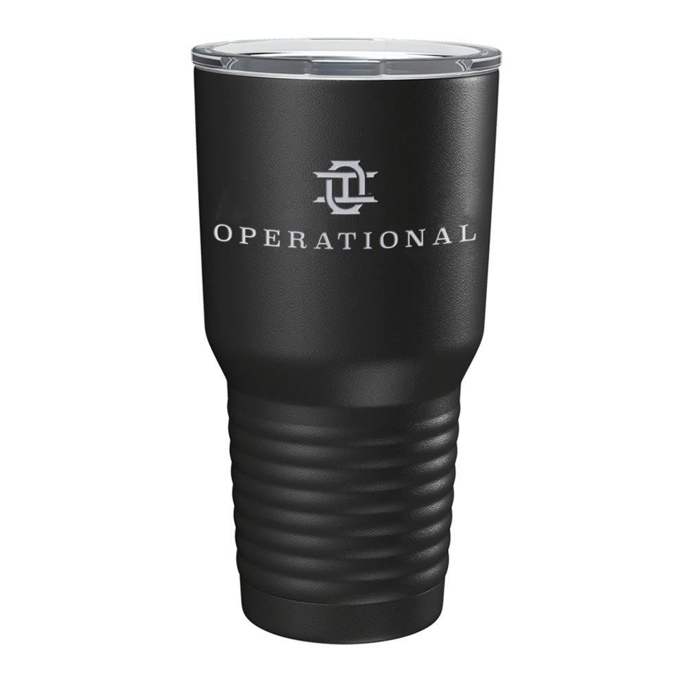 Operational Icon Logo Tumbler – Operational Industries LLC